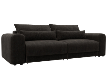 Диван прямой Лига-056 НПБ, велюр BRUT