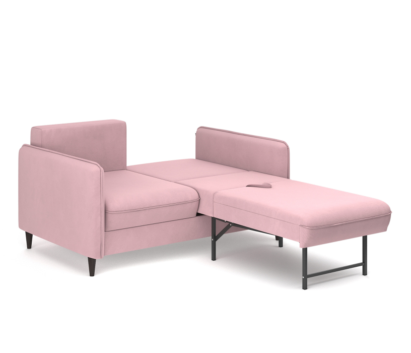 Дизайнерские диваны для гостиной, Диван-кровать Фьорд SMART 140, велюр