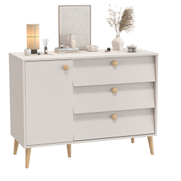 Комод с дверкой и тремя ящиками Афина 4-44901