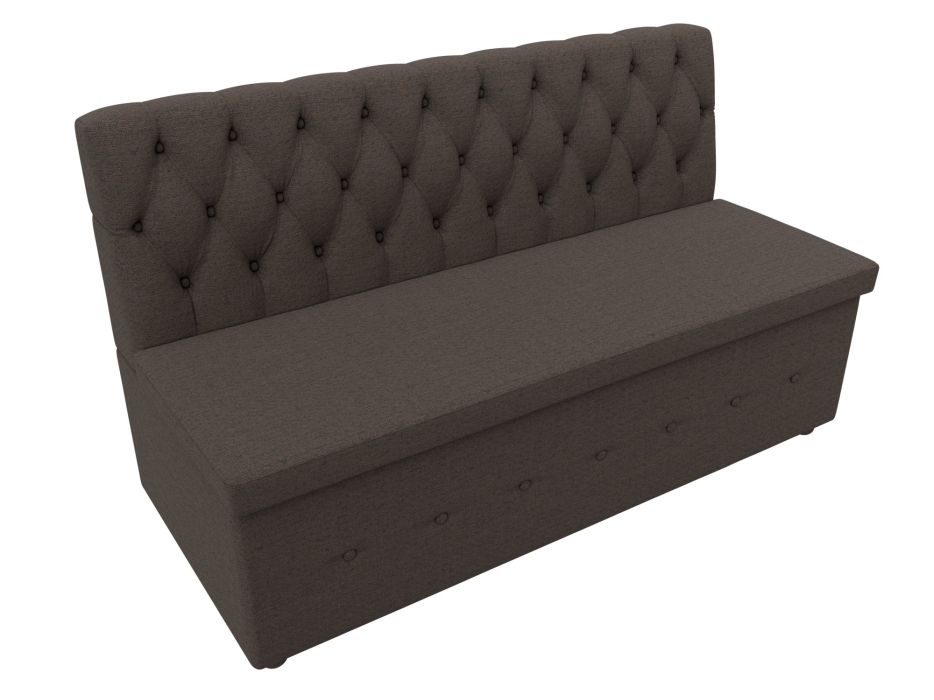 Диваны прямые кухонные, Диван кухонный прямой Вента, рогожка Амур