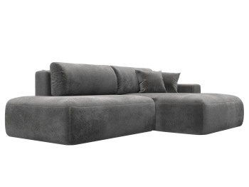 Диван угловой Лига-036 НПБ Модерн правый угол, велюр TOWER