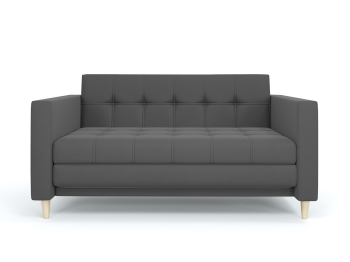 Диван-кровать еврокнижка Квадро, велюр