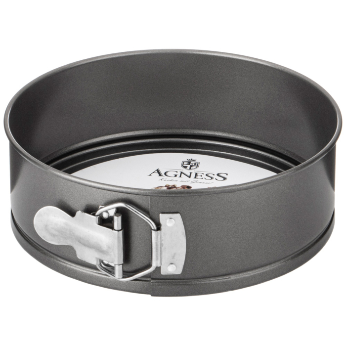 Прочая посуда и аксессуары, ФОРМА ДЛЯ ВЫПЕЧКИ AGNESS РАЗЪЕМНАЯ С АНТИПРИГАРНЫМ ПОКРЫТИЕМ 20X6.8 СМ