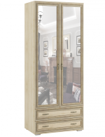 Шкафы распашные, Шкаф двухстворчатый с зеркалом ЛШ-23