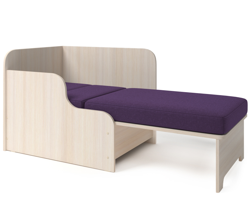 Диваны прямые кухонные, Кушетка детская Мелодия левая, рогожка