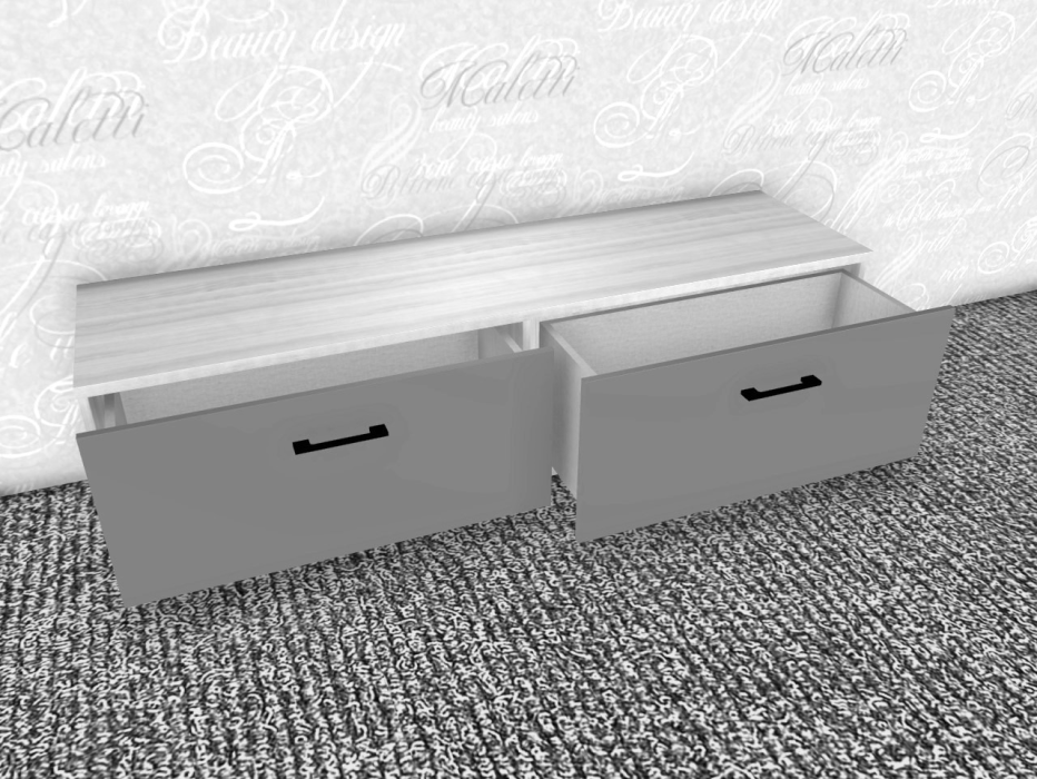 ТВ-тумбы, Модульная система Грейс Тумба ТБ-5039  Серый Кашемир