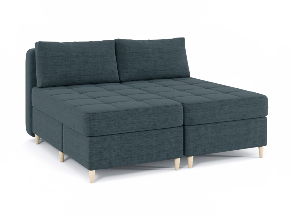 Диваны угловые в гостиную, Диван-кровать угловой Оливер 2 еврокнижка-трансформер, рогожка Люкс