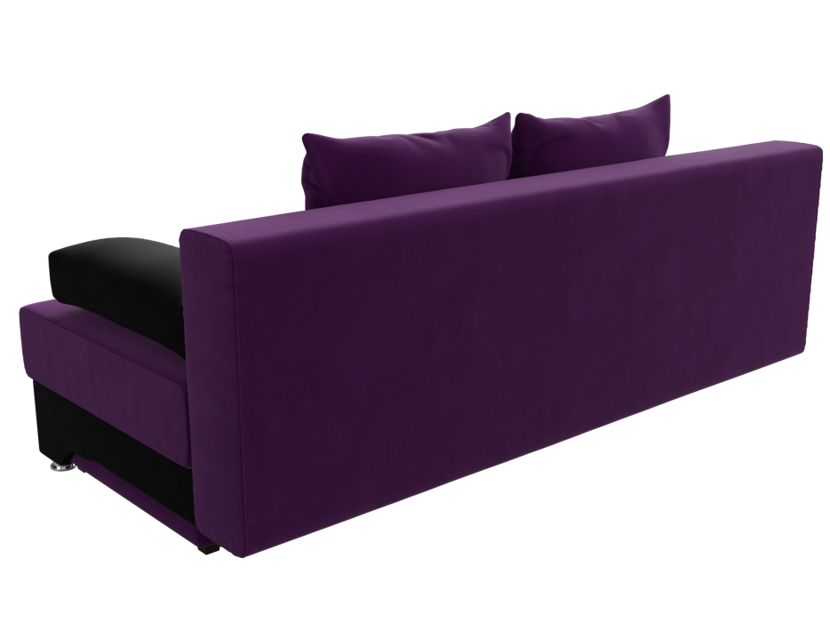 Диваны еврокнижки, Диван прямой Ник-2, микровельвет