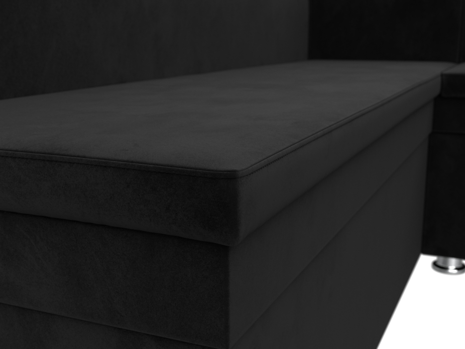 Диваны угловые кухонные, Диван кухонный угловой Уют правый угол, велюр