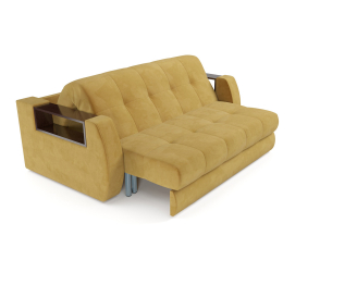 Диван прямой аккордеон Барон №3 (Велюр)