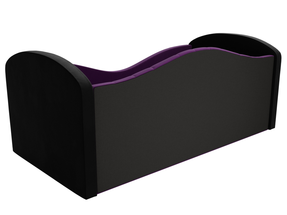 Кровати одноярусные, Детская кровать Сказка Люкс, микровельвет