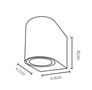 Настенный светильник, Уличный настенный светильник COMPASS