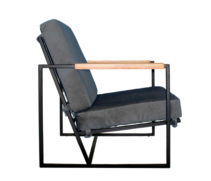 Кресло для отдыха, Кресло Арт Лофт, велюр