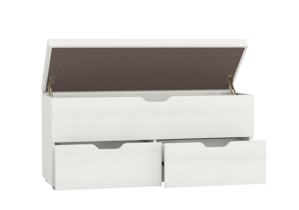 Тумба в прихожую с мягким сиденьем, Диван ФЛИНТ