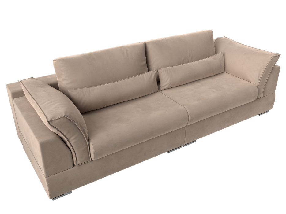 Диваны с ящиком для белья, Прямой диван Пекин, велюр