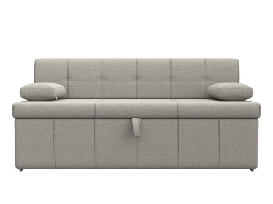 Диваны прямые кухонные, Диван кухонный прямой Лео, рогожка Амур