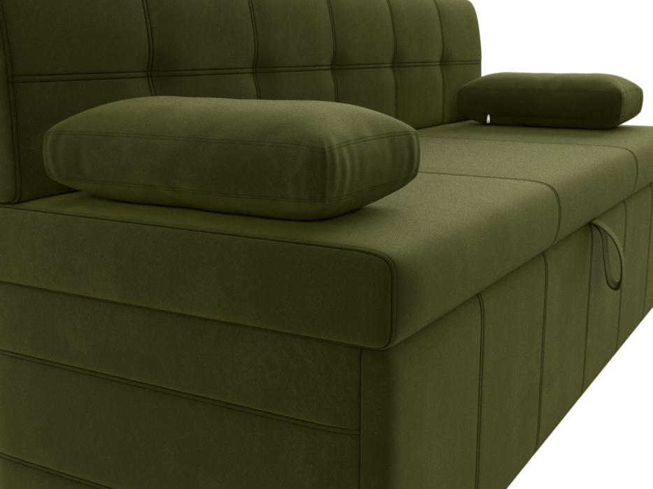 Диваны прямые кухонные, Кухонный прямой диван Лео, микровельвет