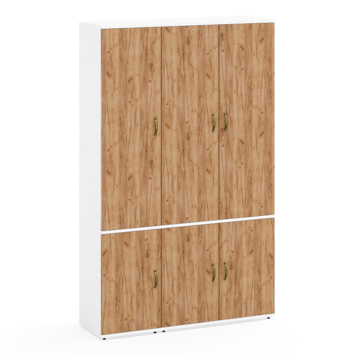 Шкафы распашные, Набор шкафов Лидер-8 из пенала 21Б и шкафа 20Б