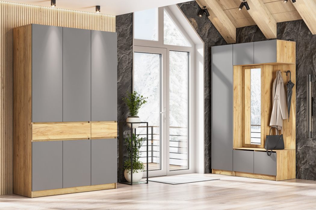 Для одежды, Шкаф трехстворчатый Авиньон