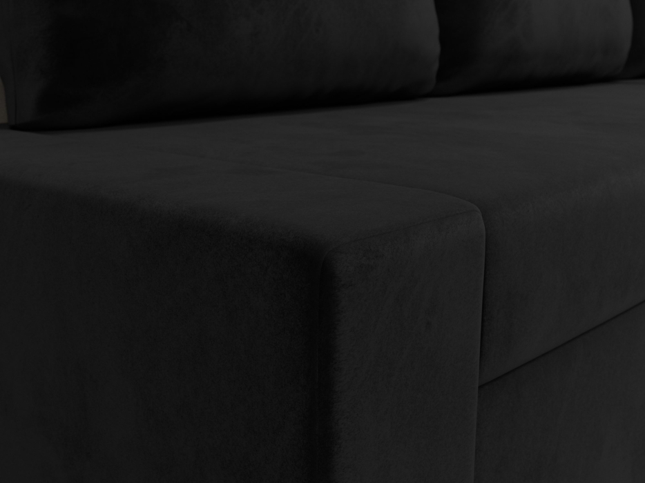 Диваны угловые в гостиную, Угловой диван Версаль, велюр, правый угол