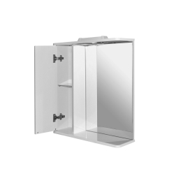 Шкаф навесной ЭТЬЕН-65 левый с подсветкой  (ПВХ)