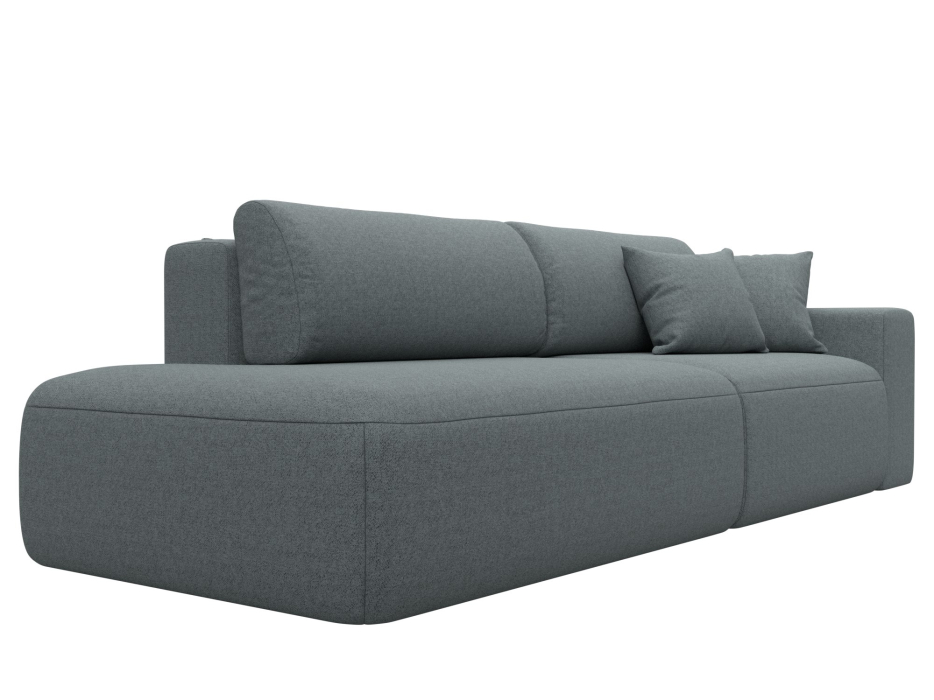 Диваны еврокнижки, Диван прямой Лига-036 НПБ Модерн подлокотник справа, рогожка Амур