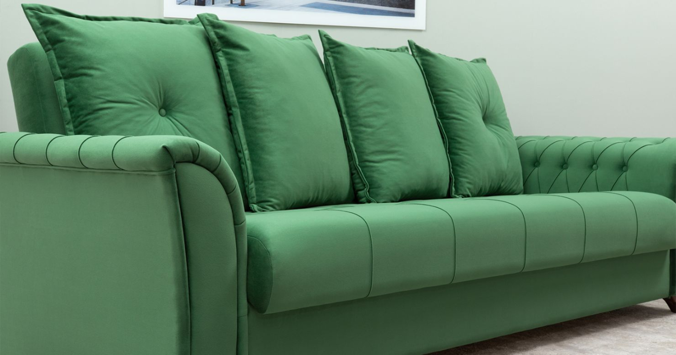 Диваны с ящиком для белья, Диван прямой Ирис