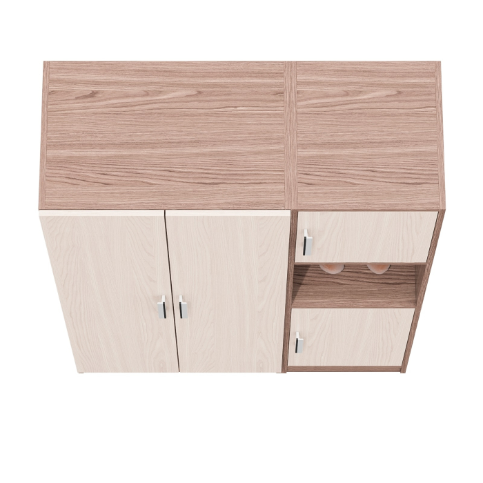 Шкафы двухстворчатые, Шкаф и пенал СК-9