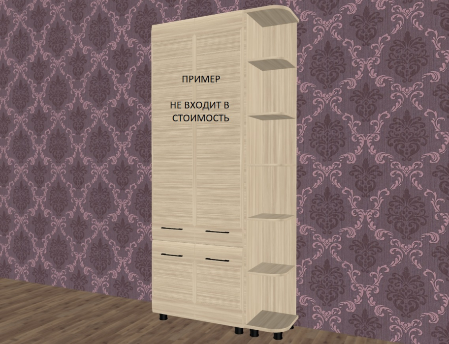 Стеллажи, Модульная система Камелия Шкаф ШК-2652