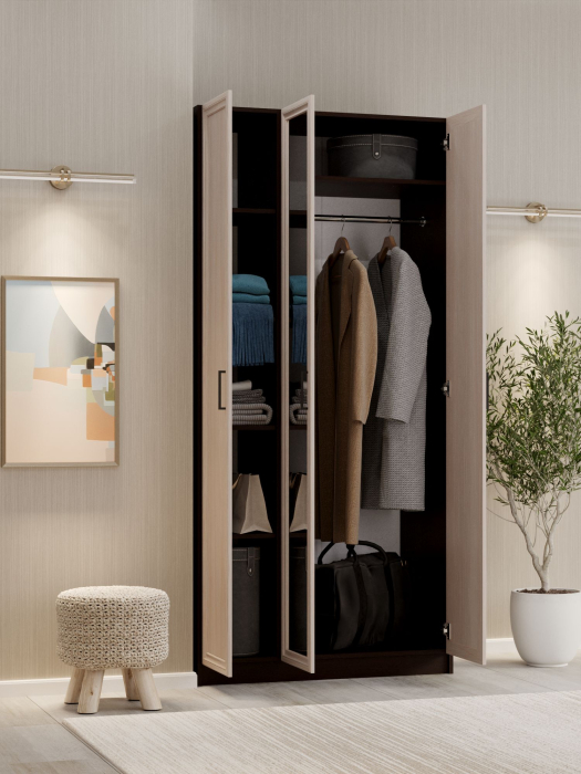 Для одежды, Шкаф распашной МДФ ШК-3М