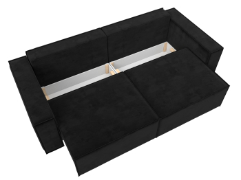 Диван прямой Куба, велюр