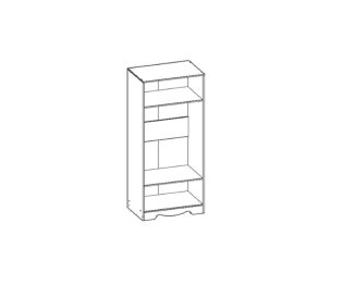 Шкаф двухдверный Латте 22 