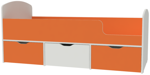 Кровать Малыш Мини, Белый