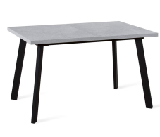 Обеденные столы, Стол Dikline HB120 (ЛДСП EGGER) / опоры черные