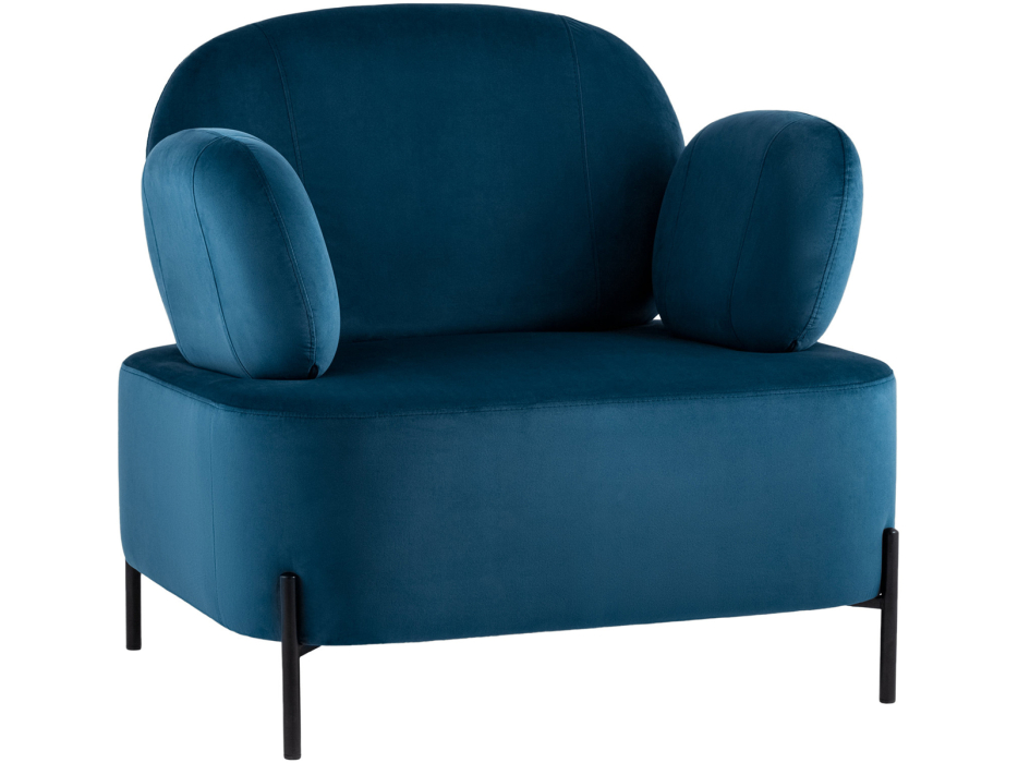 Кресло для отдыха, Кресло STOOL GROUP Кэнди с подлокотниками Велюр