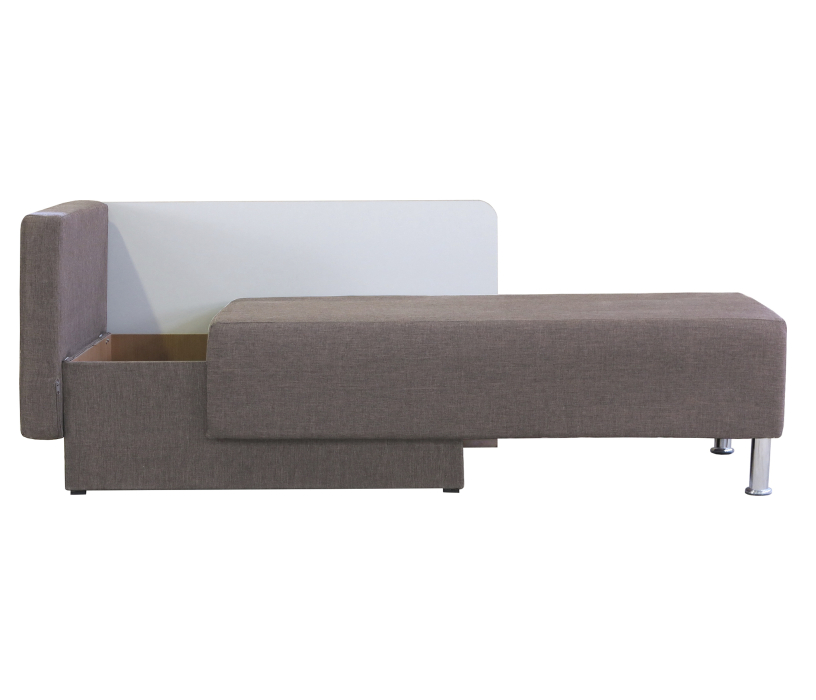 Диваны прямые кухонные, Кушетка Леон левый