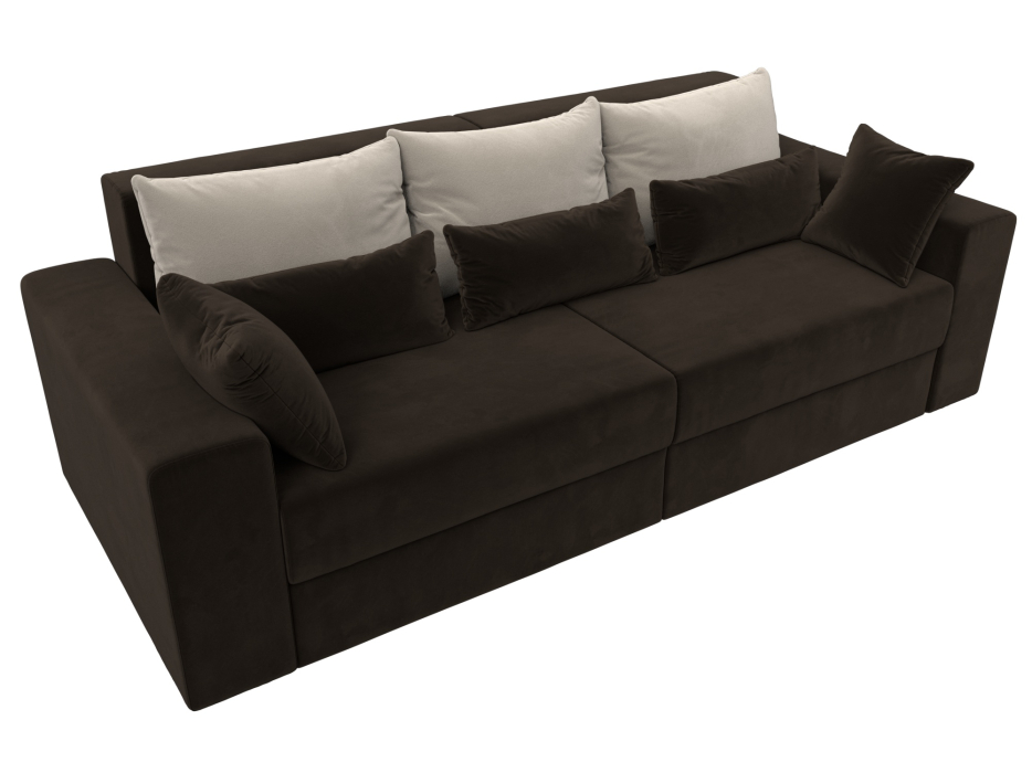 Диваны выкатные, Диван прямой Майами, микровельвет