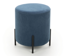 Пуфы дизайнерские, ПУФ ШАРЛЬ круглый, велюр