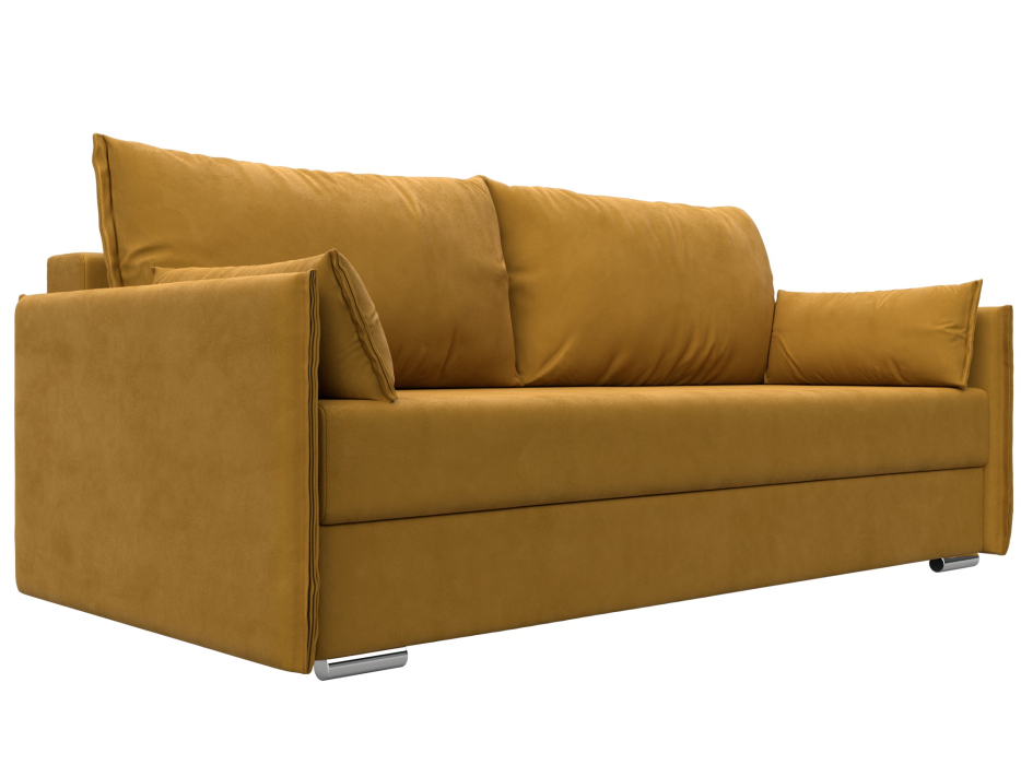 Диваны еврокнижки, Диван прямой Сайгон, велюр BRUT