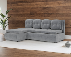 Диваны угловые в гостиную, Диван угловой Кормак (Велюр)