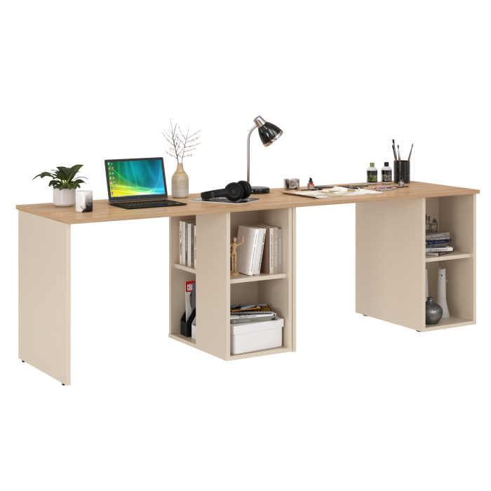 Прямые компьютерные столы, Два письменных стола Лайт 12.163