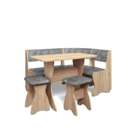 Кухонный уголок Тюльпан Велюр №2