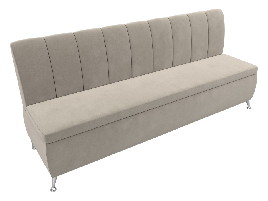 Диваны прямые кухонные, Диван кухонный прямой Кантри, микровельвет