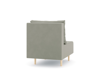 Кресло для отдыха Милли без подлокотников, велюр