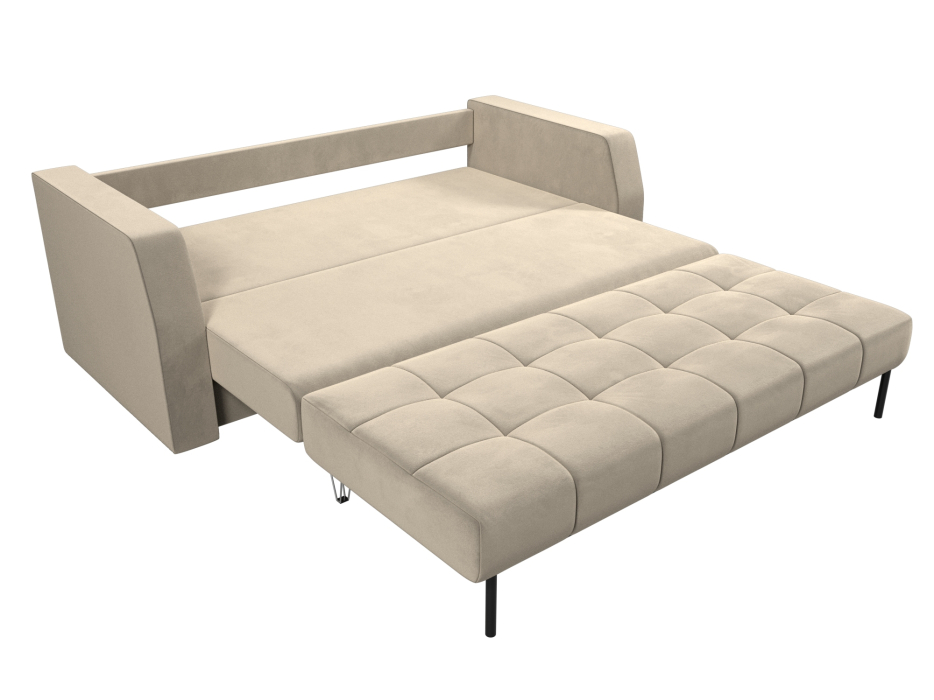 Диваны кровати со спальным местом, Диван прямой Малютка, микровельвет