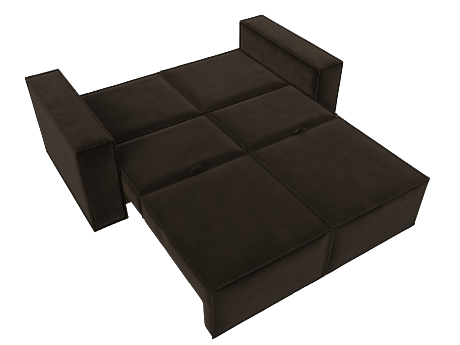 Диваны кровати со спальным местом, Диван прямой Куба мини, микровельвет