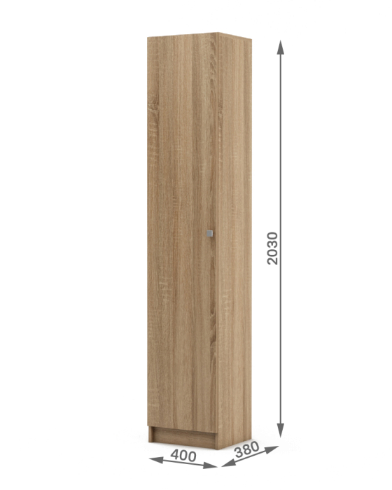 Шкафы одностворчатые, Шкаф Бостон-1