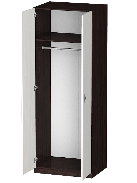 Для одежды, Распашной шкаф Лайф для одежды 80*60*215 Венге