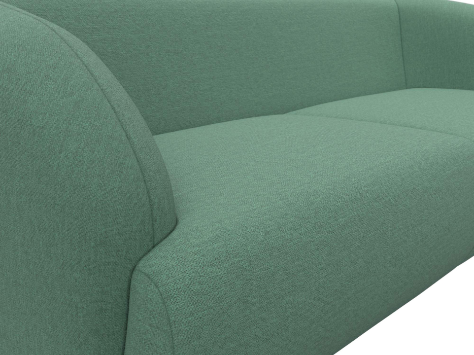 Дизайнерские диваны для гостиной, Диван прямой Лига-041, рогожка Амур