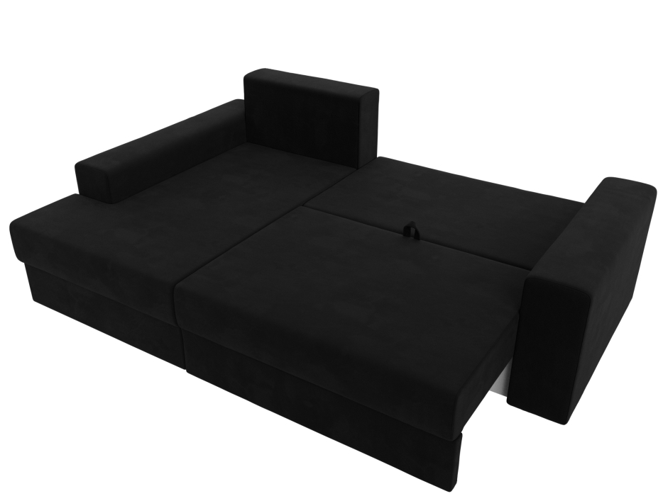 Офисные диваны, Угловой диван Майами левый угол, микровельвет